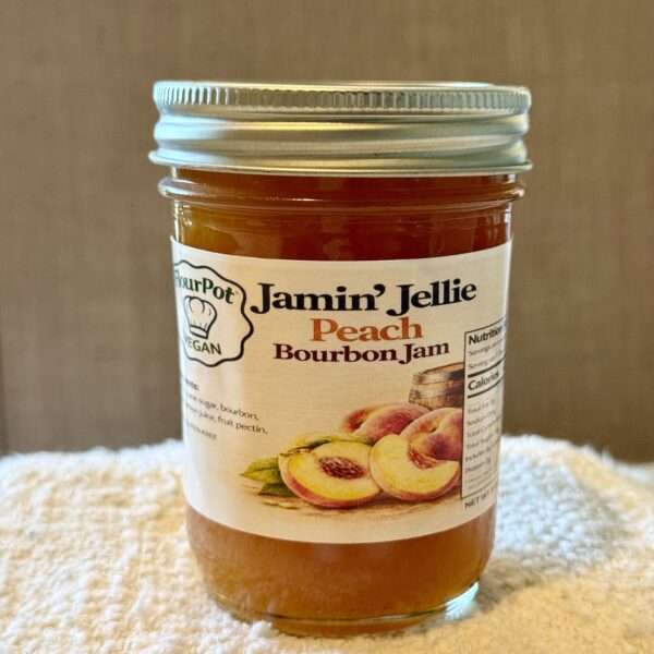 Peach Bourbon Jam