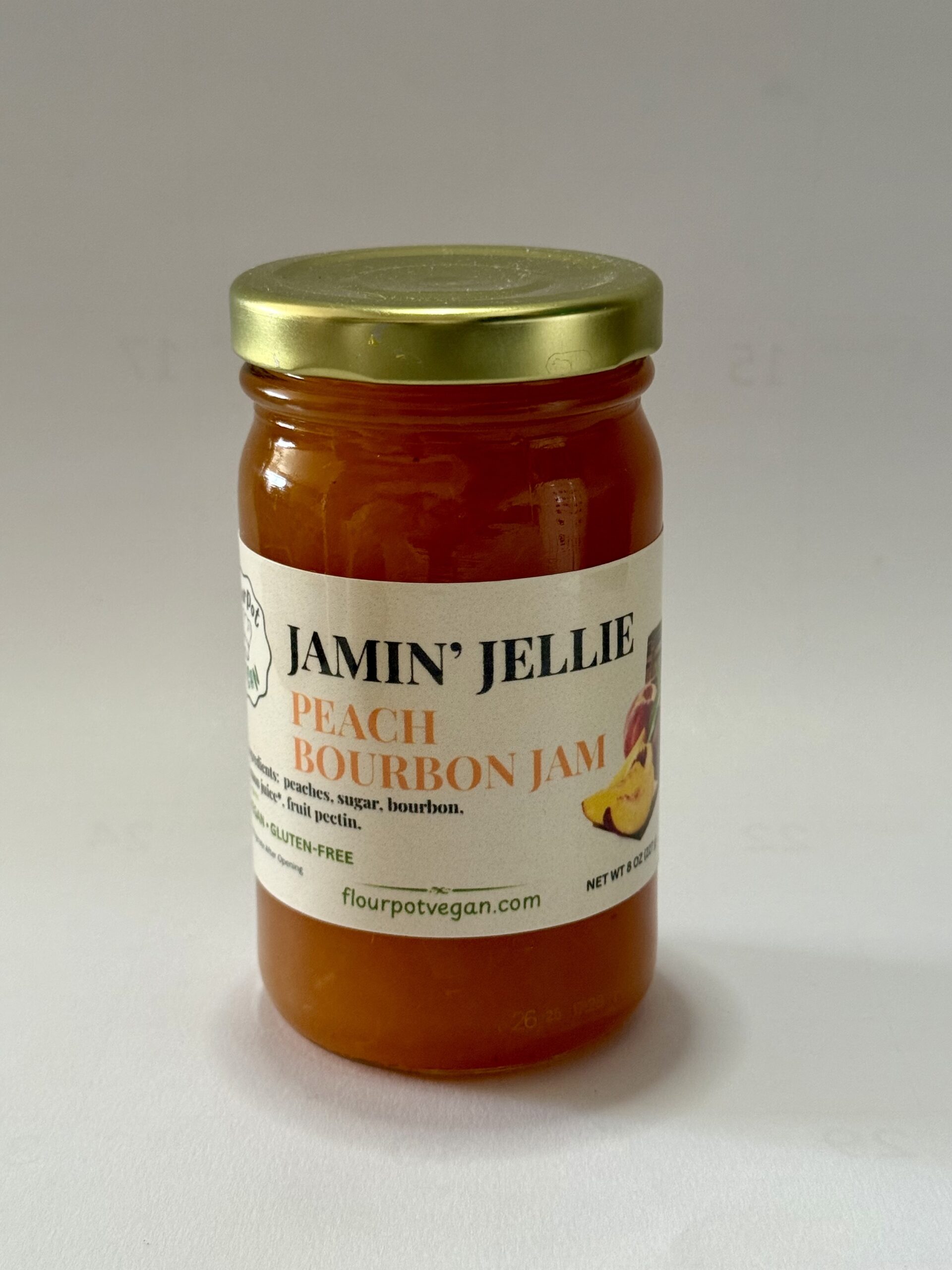 Peach Bourbon Jam