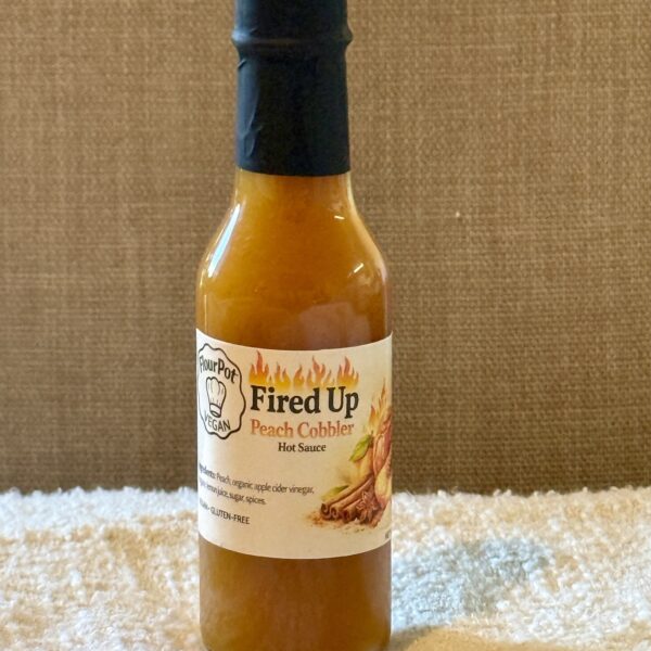 Peach Cobbler Hot Sauce